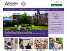 Tablet Screenshot of charlenemanor.org